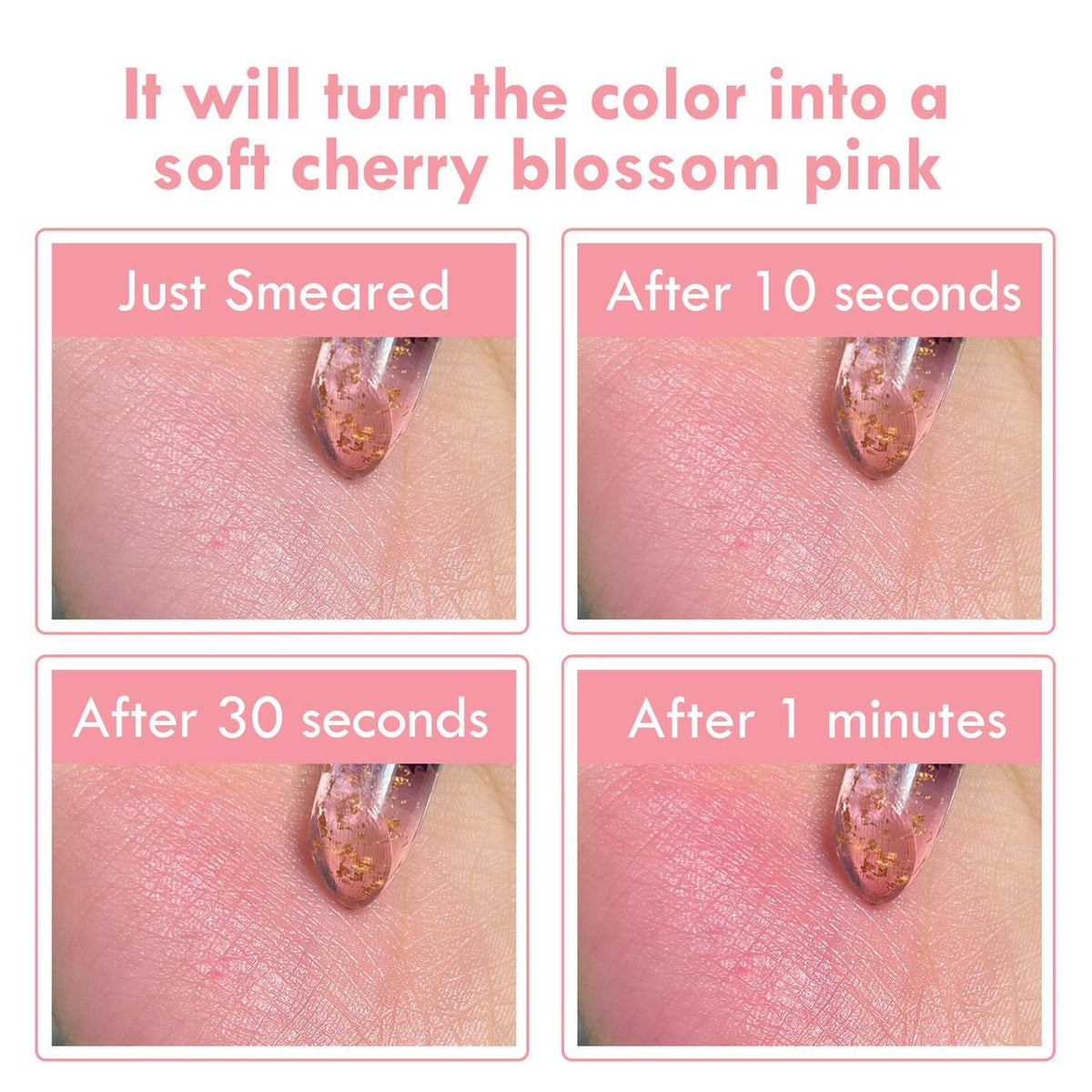 Color-Changing Flower Lip Gloss