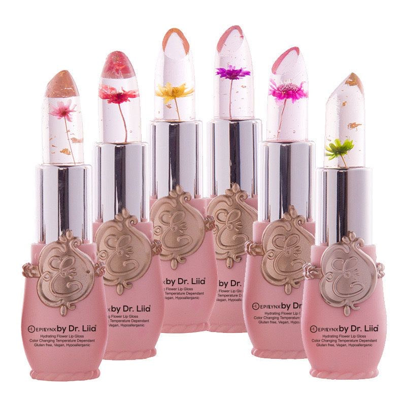 Color-Changing Flower Lip Gloss