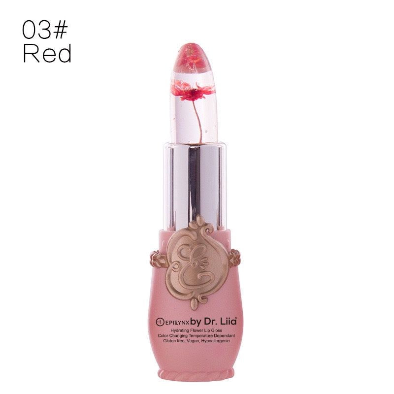 Color-Changing Flower Lip Gloss