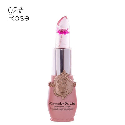 Color-Changing Flower Lip Gloss
