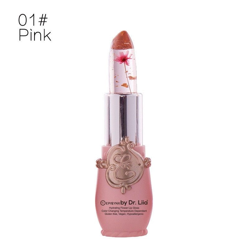 Color-Changing Flower Lip Gloss