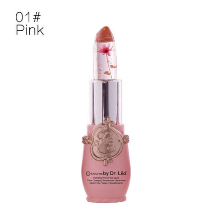Color-Changing Flower Lip Gloss