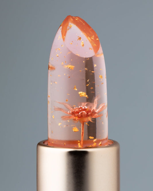 Color-Changing Flower Lip Gloss