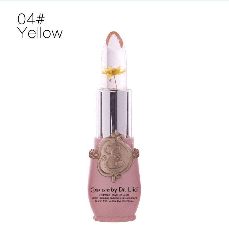 Color-Changing Flower Lip Gloss