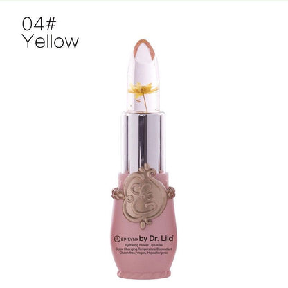 Color-Changing Flower Lip Gloss
