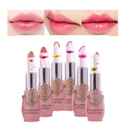 Color-Changing Flower Lip Gloss